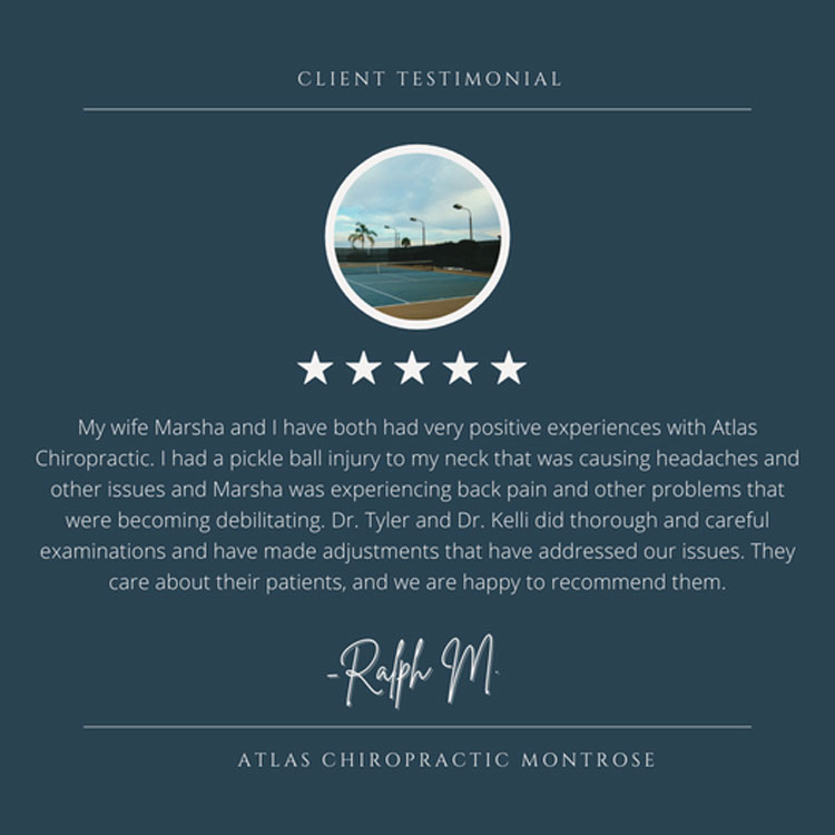 Chiropractic Montrose CO Testimonial Ralph